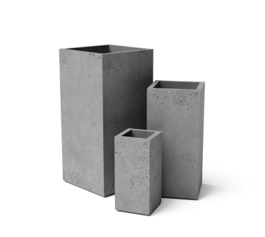 Tower concrete planter M-XL