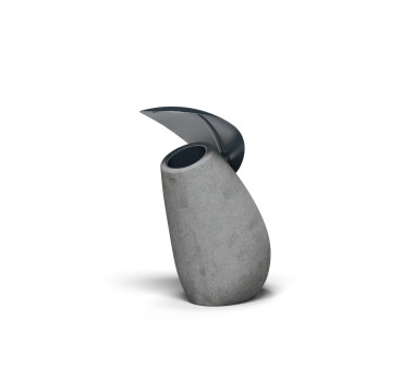 Concrete waste container U02