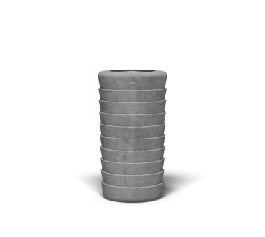 Concrete waste container U08A